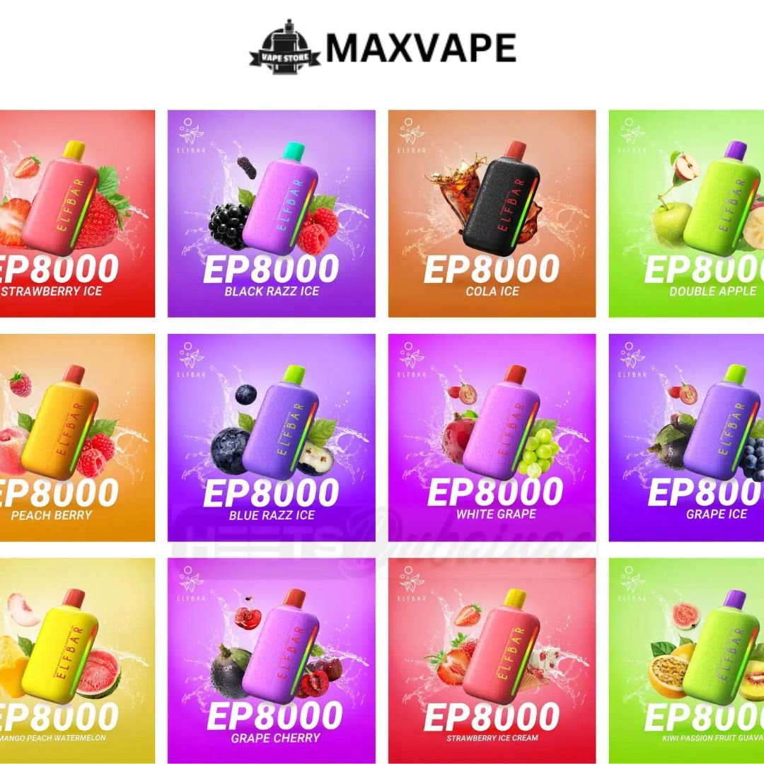 ELF Bar EP8000 Puffs ELF Bar EP8000 Puffs