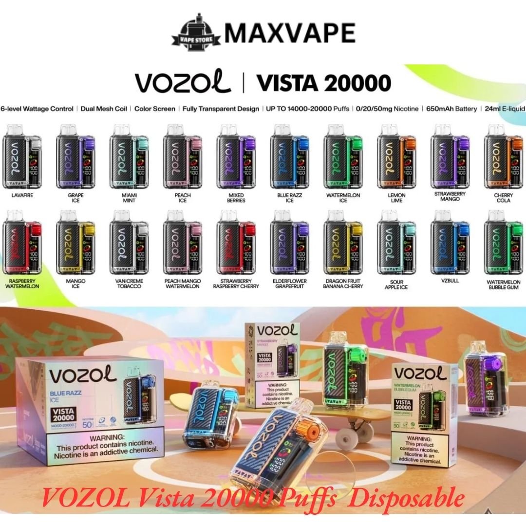 VOZOL Vista 20000 Puffs Disposable Vape in Dubai VOZOL Vista 20000 Puffs Disposable Vape in Dubai