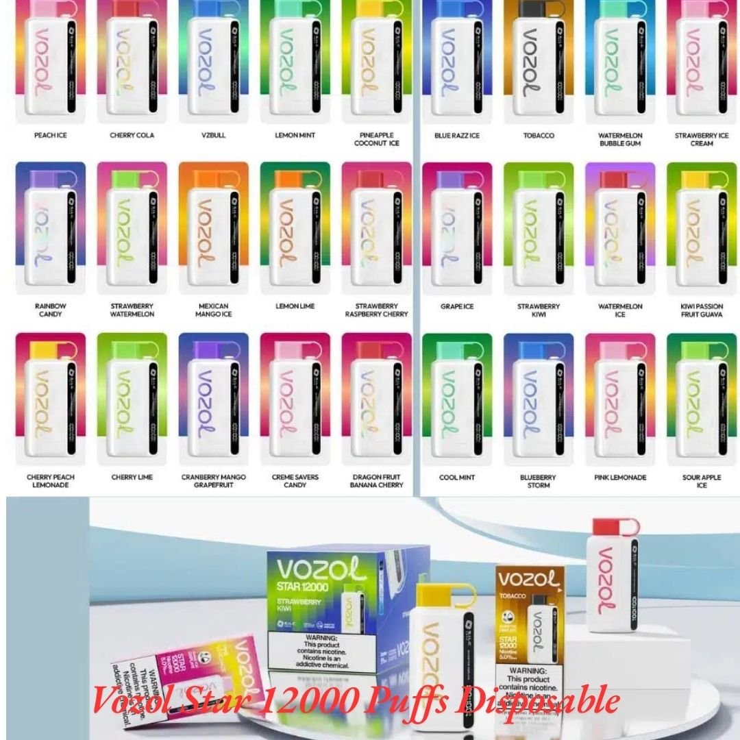 Vozol Star 12000 Puffs Disposable Vape in Dubai (1) Vozol Star 12000 Puffs Disposable Vape in Dubai (1)