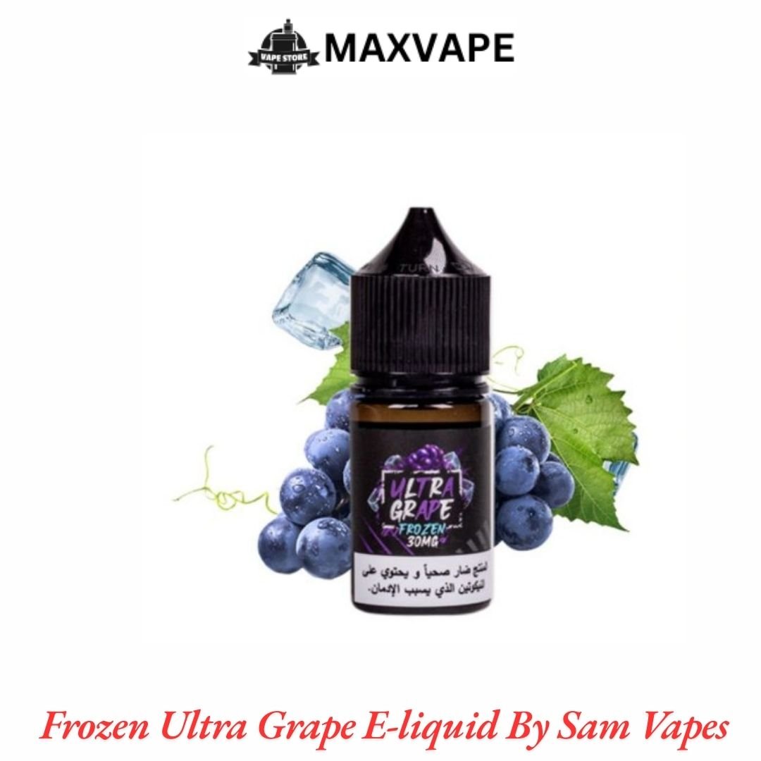 Frozen Ultra Grape E-liquid By Sam Vapes Frozen Ultra Grape E-liquid By Sam Vapes