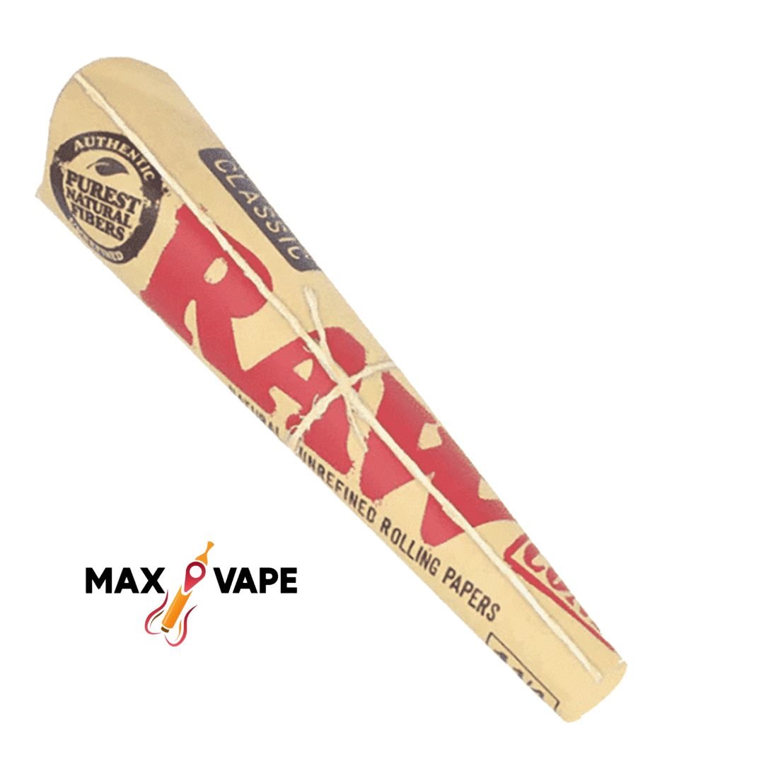 2 RAW Classic Cones Rolling Papers - Image 1